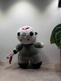 Jason Voorhees Inspired Crochet Plushie