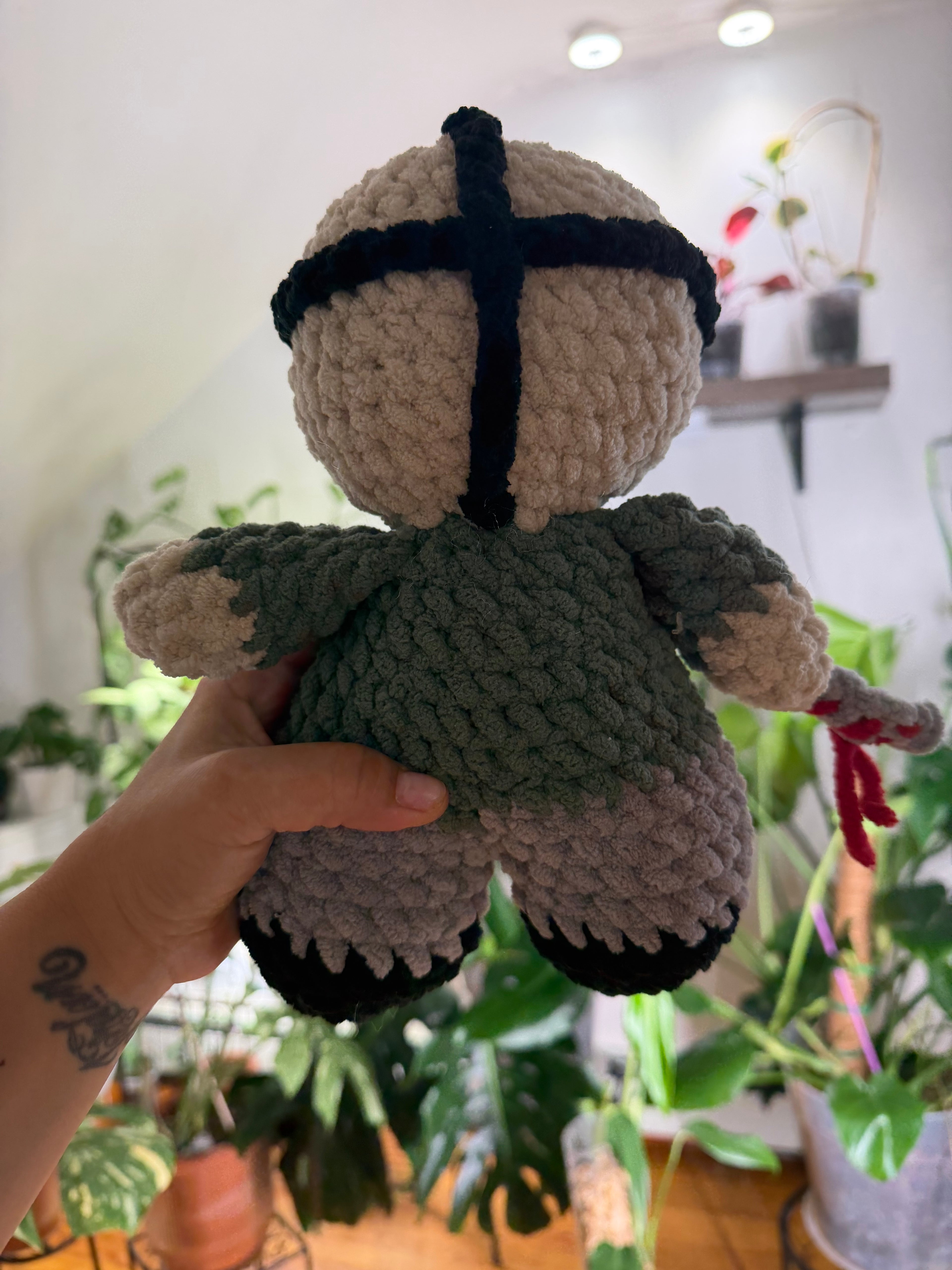 Jason Voorhees Inspired Crochet Plushie