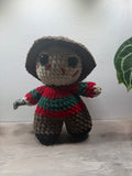 Freddy Krueger Crochet Plushie