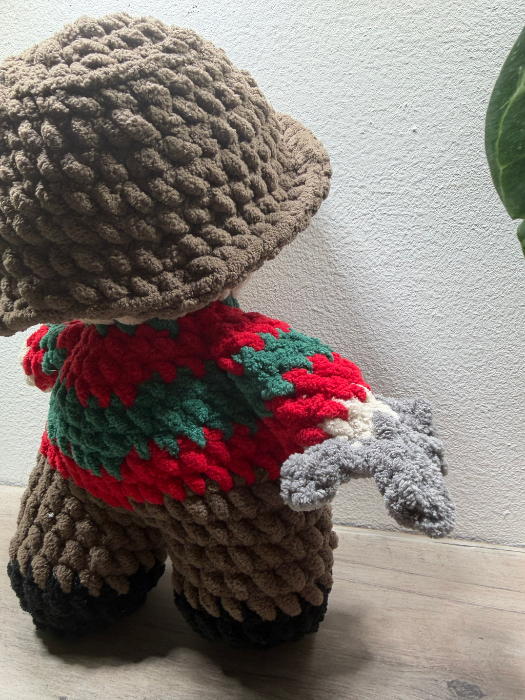 Freddy Krueger Crochet Plushie