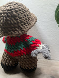 Freddy Krueger Crochet Plushie