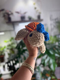 New York Knicks Inspired Crochet Turtle Plushie
